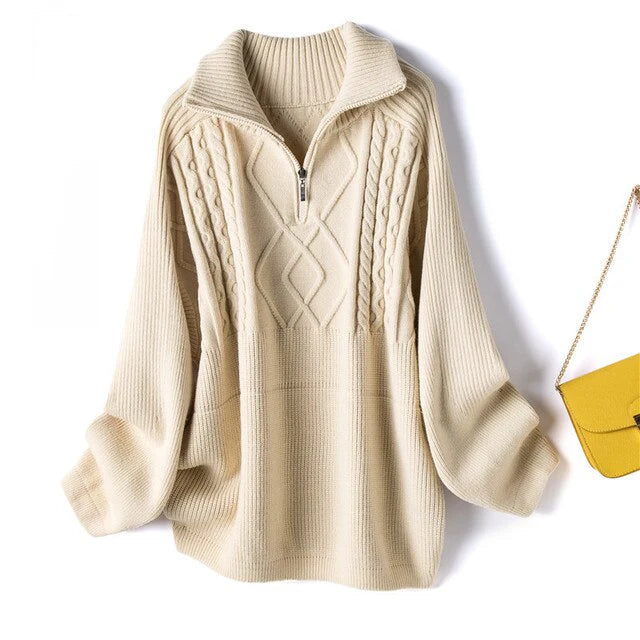 Vanessa - Jersey de Lana Oversize