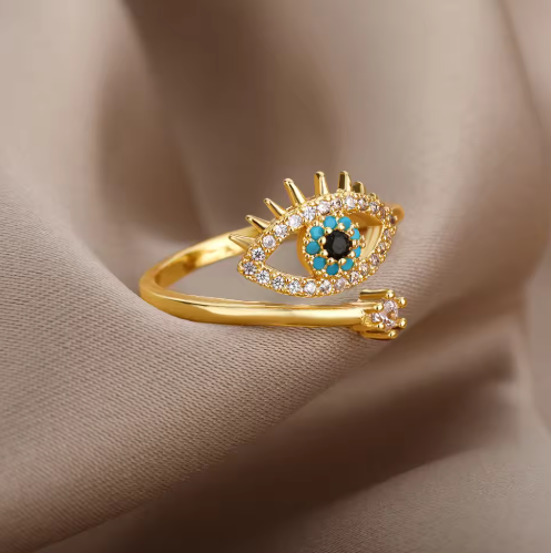 Shui - Anillo Ojo Azul Turco