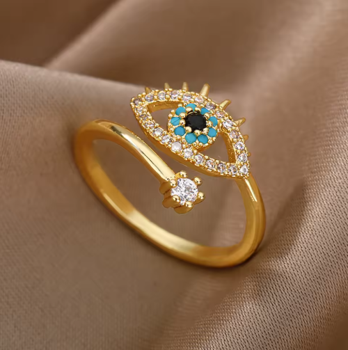 Shui - Anillo Ojo Azul Turco