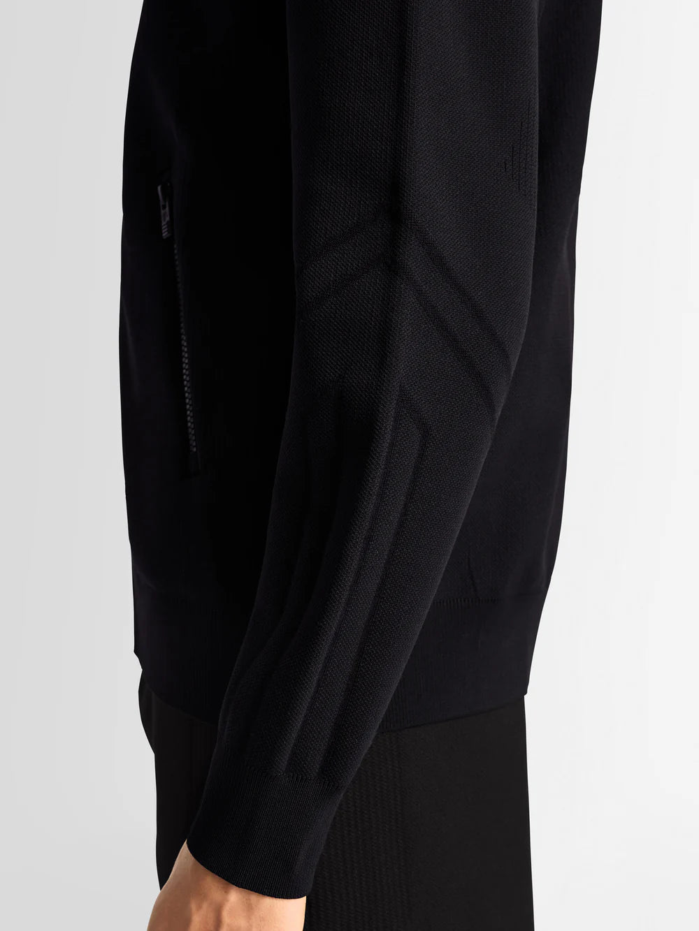 Zeus- Jersey de Lana merino Negra