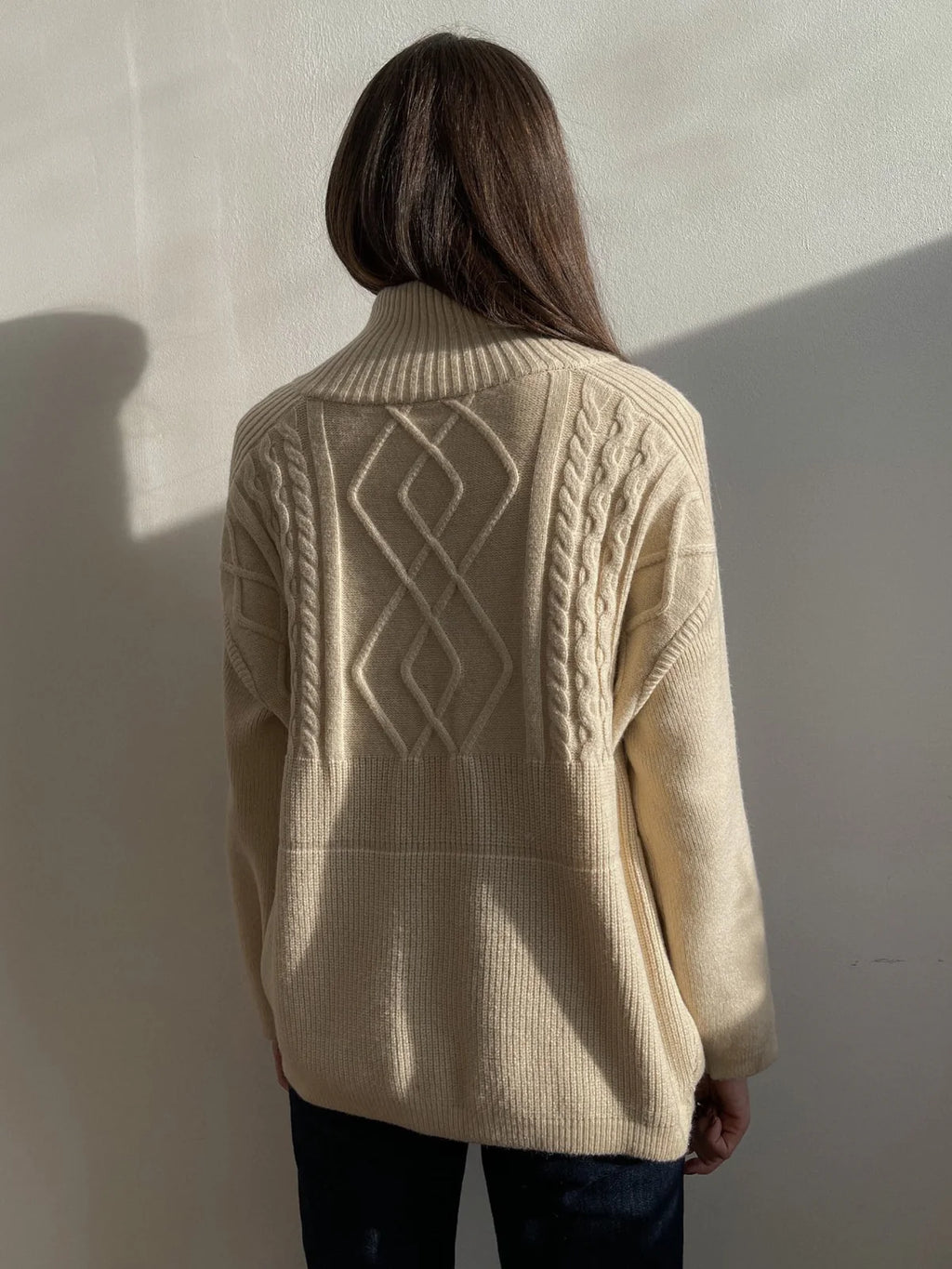 Vanessa - Jersey de Lana Oversize